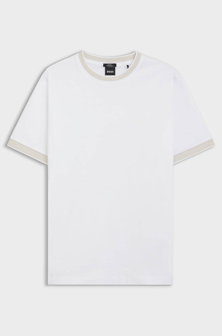 BOSS T-Shirts Slim Fit - H-TESSLER 200 50543858- Concorde Fashion#color_white-100