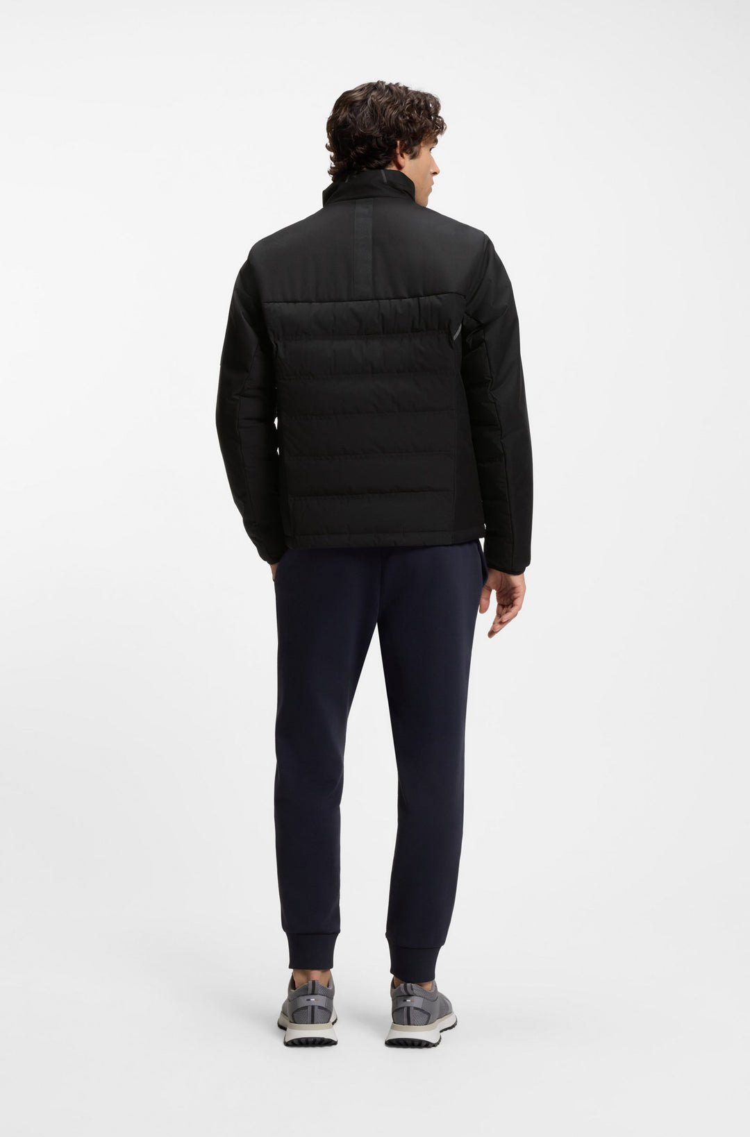 BOSS Casual Jackets Regular Fit - OW_T-DOWN JT 1 50552084- Concorde Fashion#color_black-001