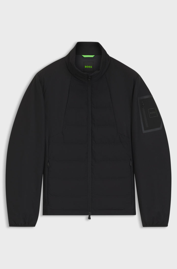 BOSS Casual Jackets Regular Fit - OW_T-DOWN JT 1 50552084- Concorde Fashion#color_black-001