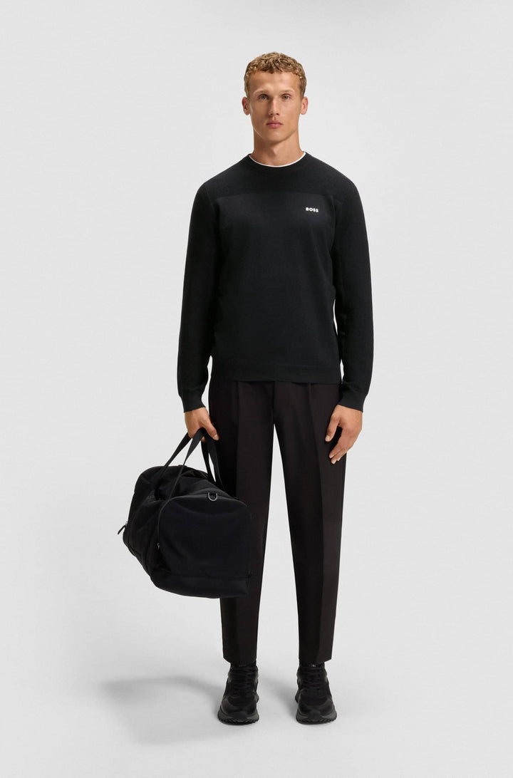 BOSS Sweaters Regular Fit - KN_MOMENTUM-X CN 50547507- Concorde Fashion#color_navy-402