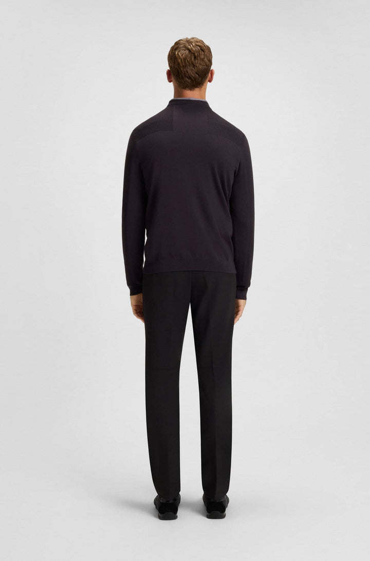 BOSS Sweaters Regular Fit - KN_MOMENTUM-X CN 50547507- Concorde Fashion#color_purple-517