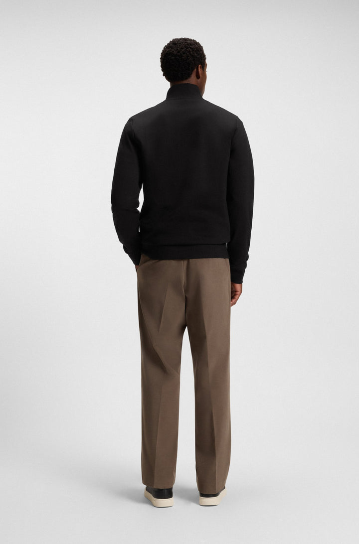 BOSS Sweatshirts Regular Fit - H-STIMMANN 109 50543887- Concorde Fashion#color_black-001