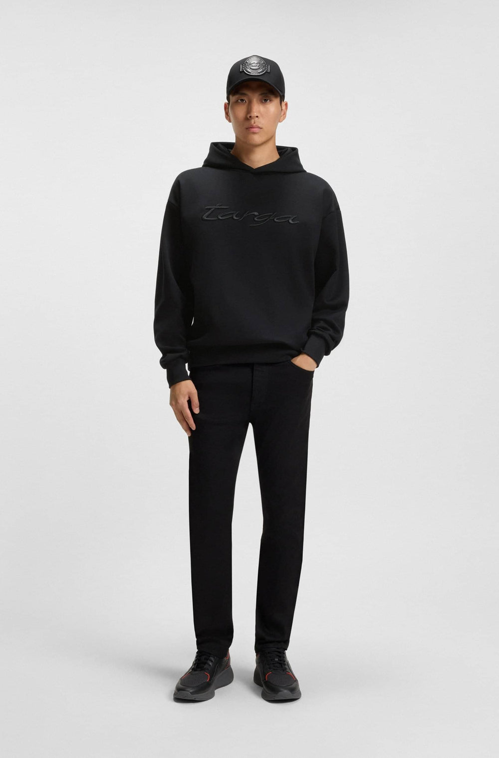 BOSS Hoodies Relaxed Fit - C-STEVENS 197_PS 50543660- Concorde Fashion#color_black-001