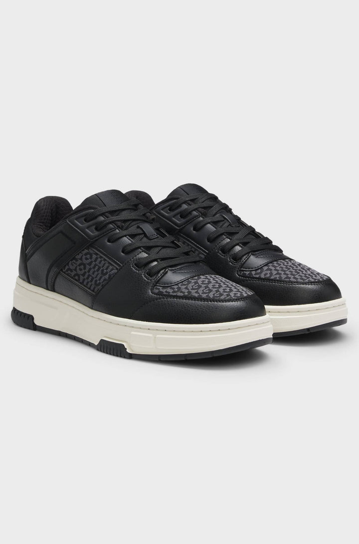 HUGO Sneakers Standard Sole - YARROW_TENN_MEPULG 50548544- Concorde Fashion#color_black-002