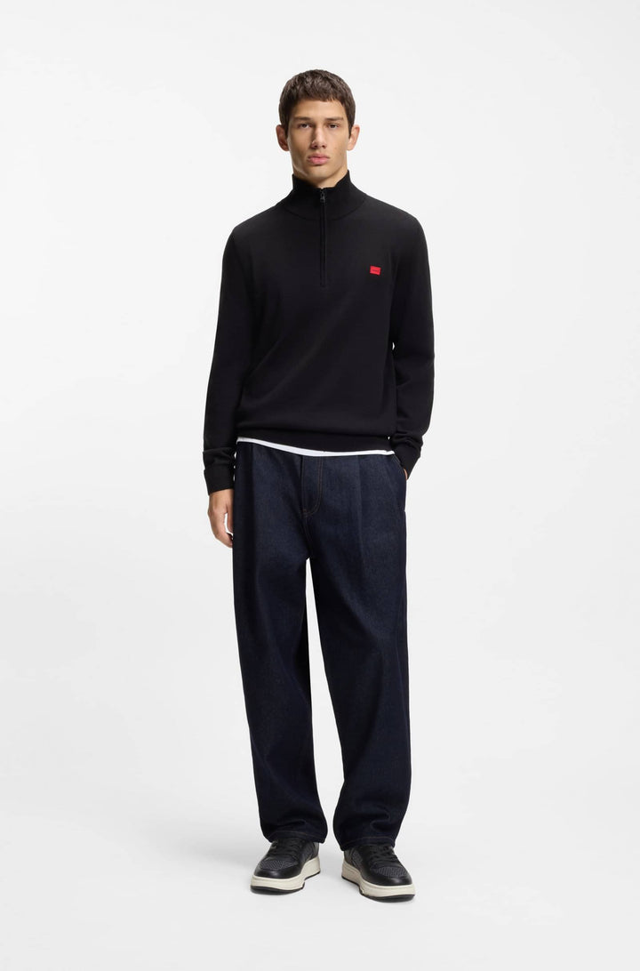 HUGO Sneakers Standard Sole - YARROW_TENN_MEPULG 50548544- Concorde Fashion#color_black-002