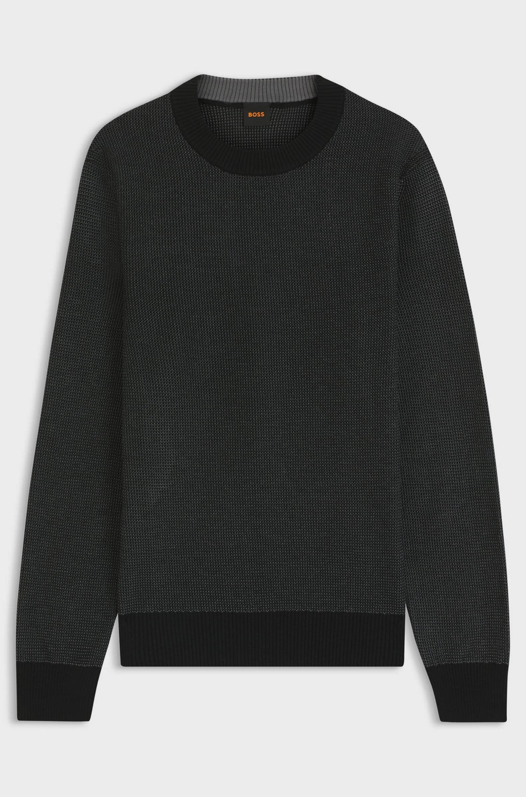 BOSS Sweaters Regular Fit - KLAPOK 50548673- Concorde Fashion#color_black-001