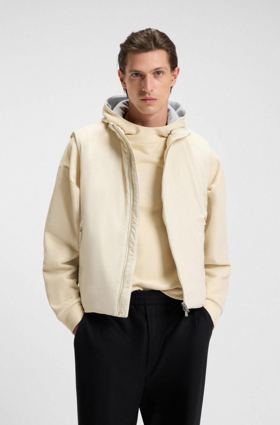 BOSS Vests  - H-DARENS 50549189- Concorde Fashion#color_white-131