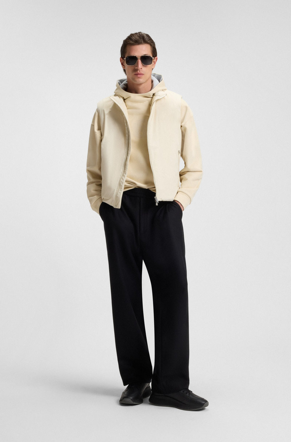 BOSS Vests  - H-DARENS 50549189- Concorde Fashion#color_white-131