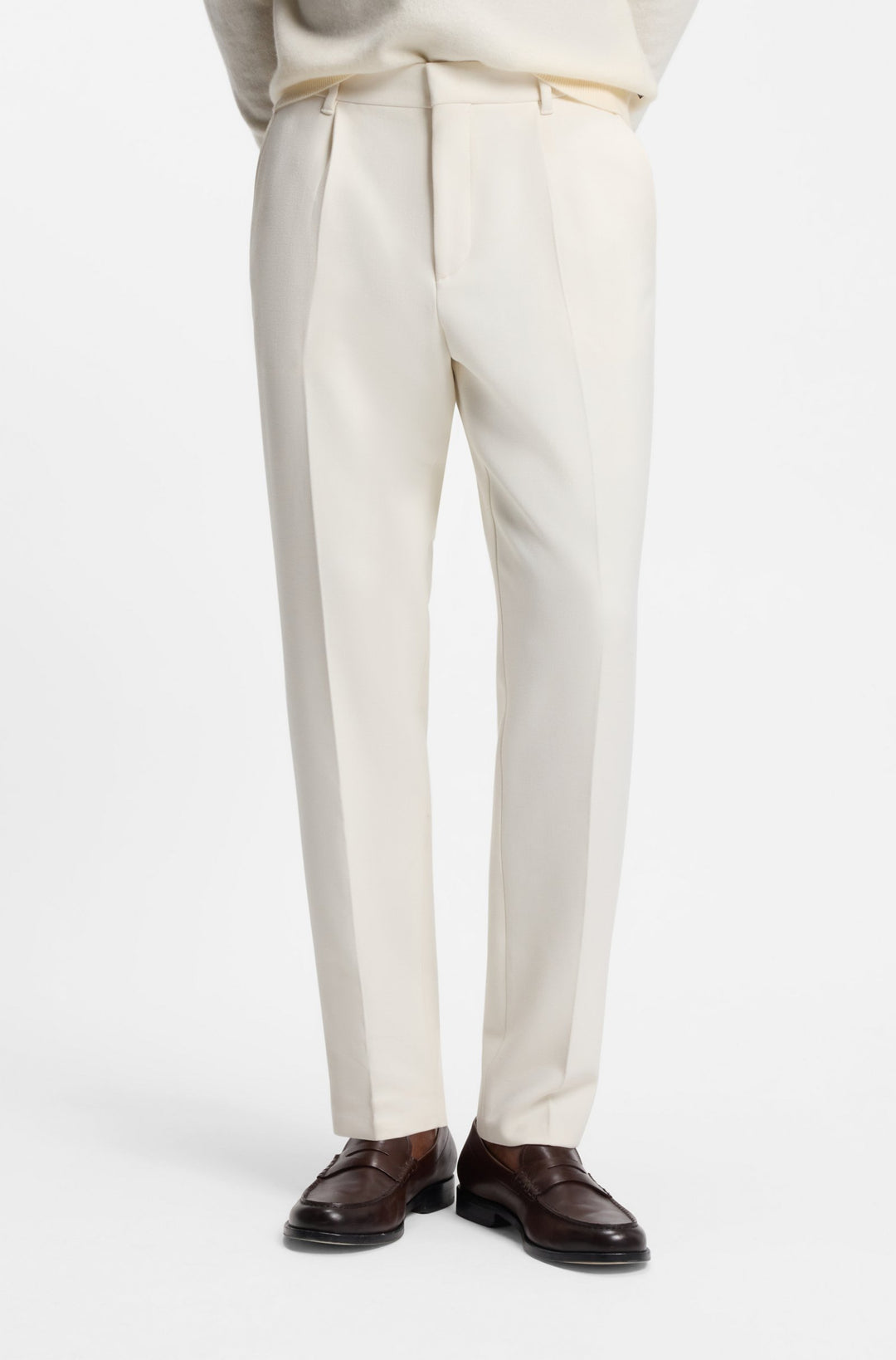 BOSS Trousers Tapered Fit - C-PERIN-PL-BB-254 50551522- Concorde Fashion#color_white-131