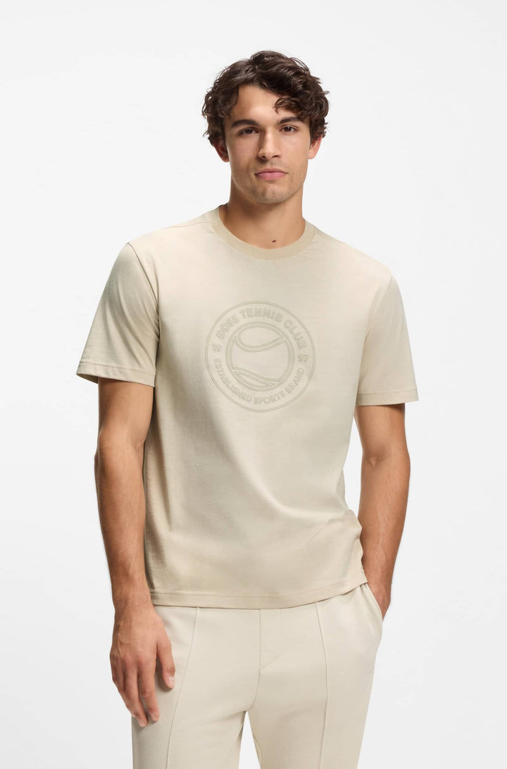 BOSS T-Shirts Regular Fit - TS_JOIN LOGO 50553648- Concorde Fashion#color_beige-272