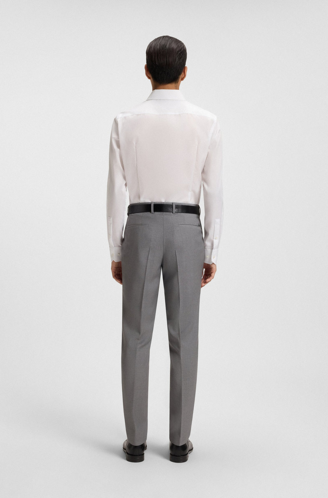 BOSS Formal Shirts Slim Fit - H-HANK-SPR-B1-C1-253 50550925- Concorde Fashion#color_white-100