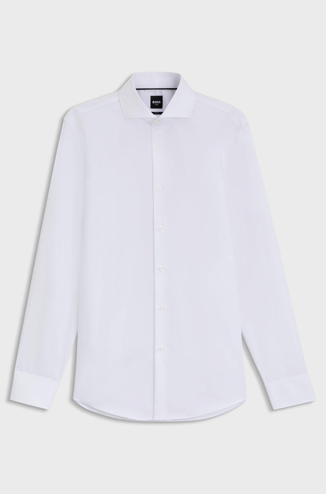 BOSS Formal Shirts Slim Fit - H-HANK-SPR-B1-C1-253 50550925- Concorde Fashion#color_white-100