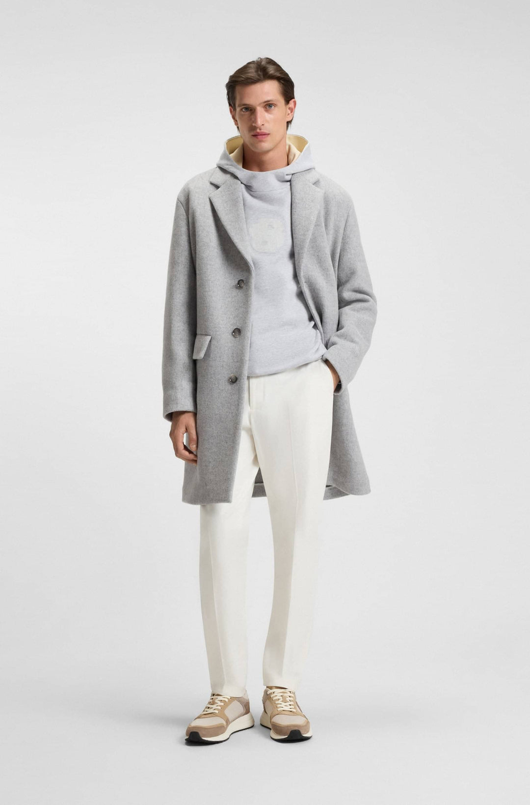 BOSS Sneakers  - VINSTON_RUNN_SDMEBB 50554612- Concorde Fashion#color_beige-280