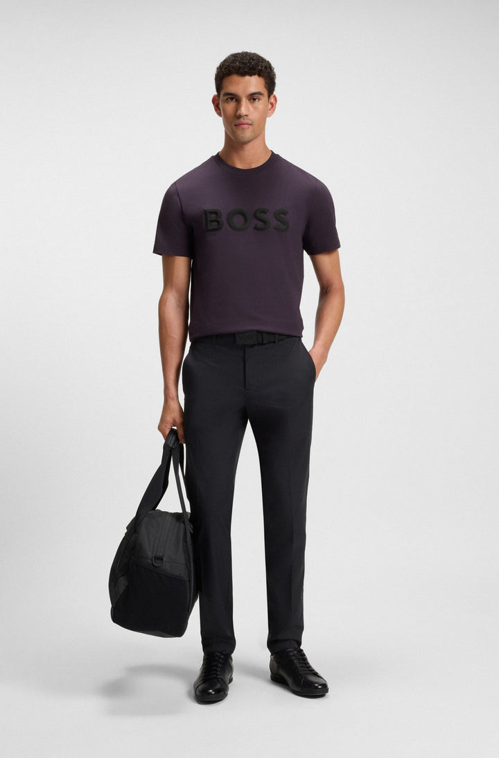 BOSS T-Shirts Regular Fit - TEE ICONIC ZONE 50548411- Concorde Fashion#color_purple-517