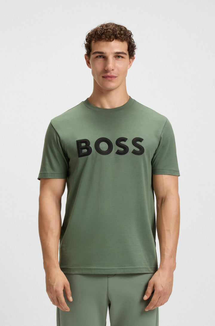 BOSS T-Shirts Regular Fit - TEE ICONIC ZONE 50548411- Concorde Fashion#color_green-358