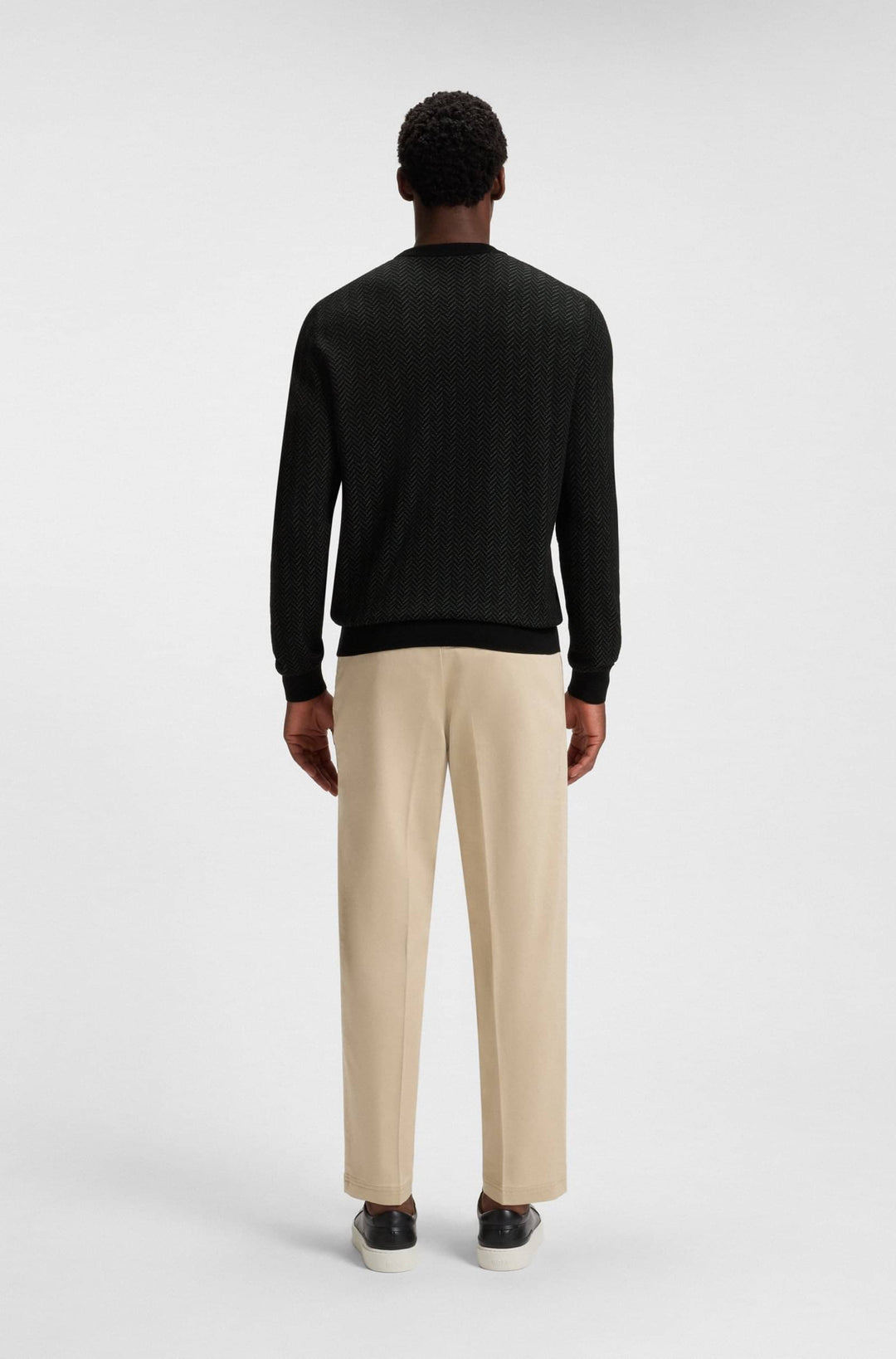 BOSS Sweaters Regular Fit - H-HABITO 50549985- Concorde Fashion#color_black-001