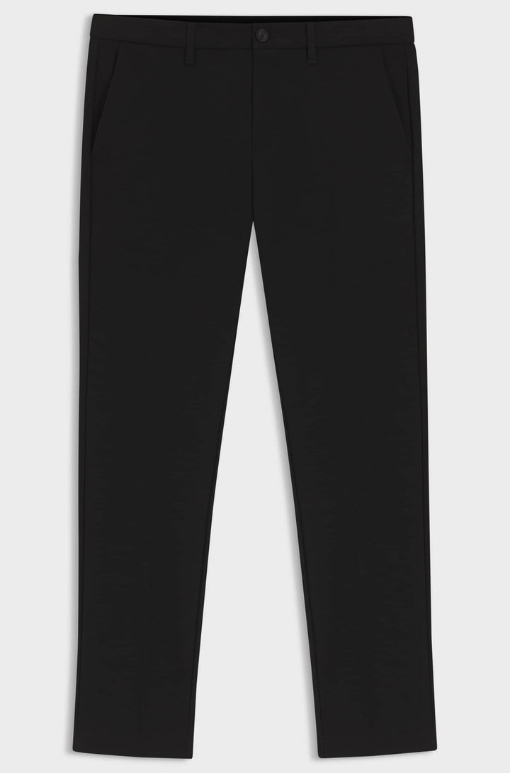 BOSS Trousers  - T_COMMUTER-SLIMTEKCO 50544245- Concorde Fashion#color_black-001