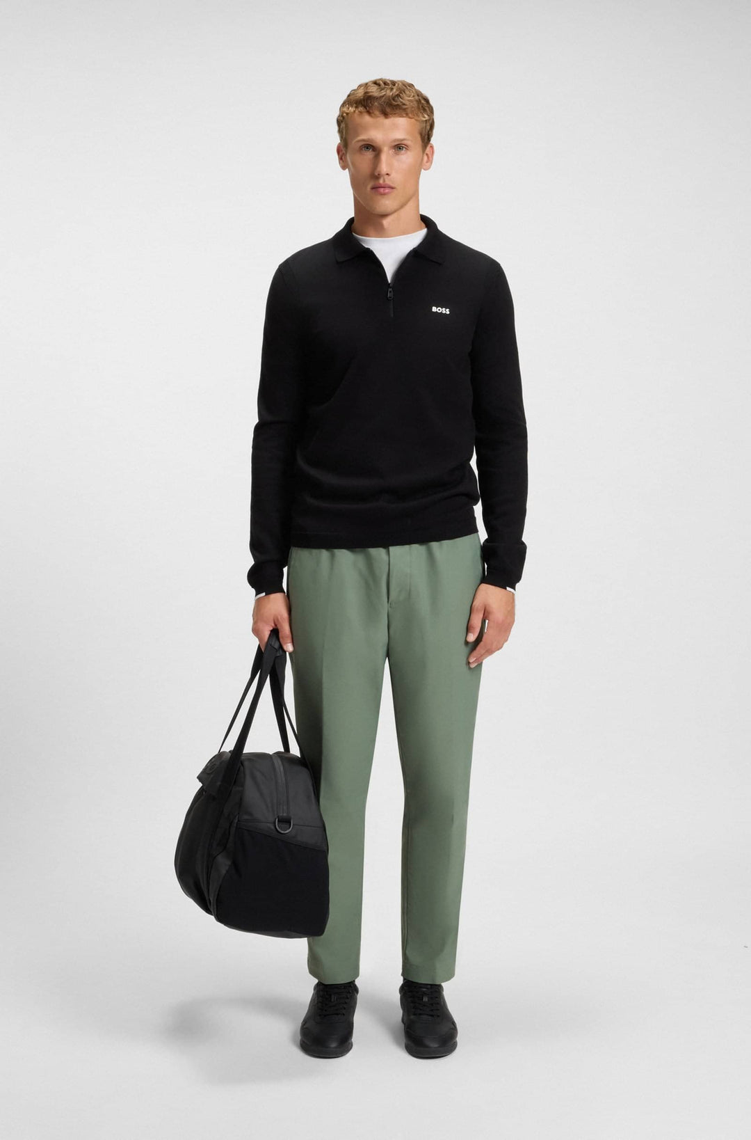 BOSS Trousers  - T_FLEX TEKCO 50544256- Concorde Fashion#color_green-358