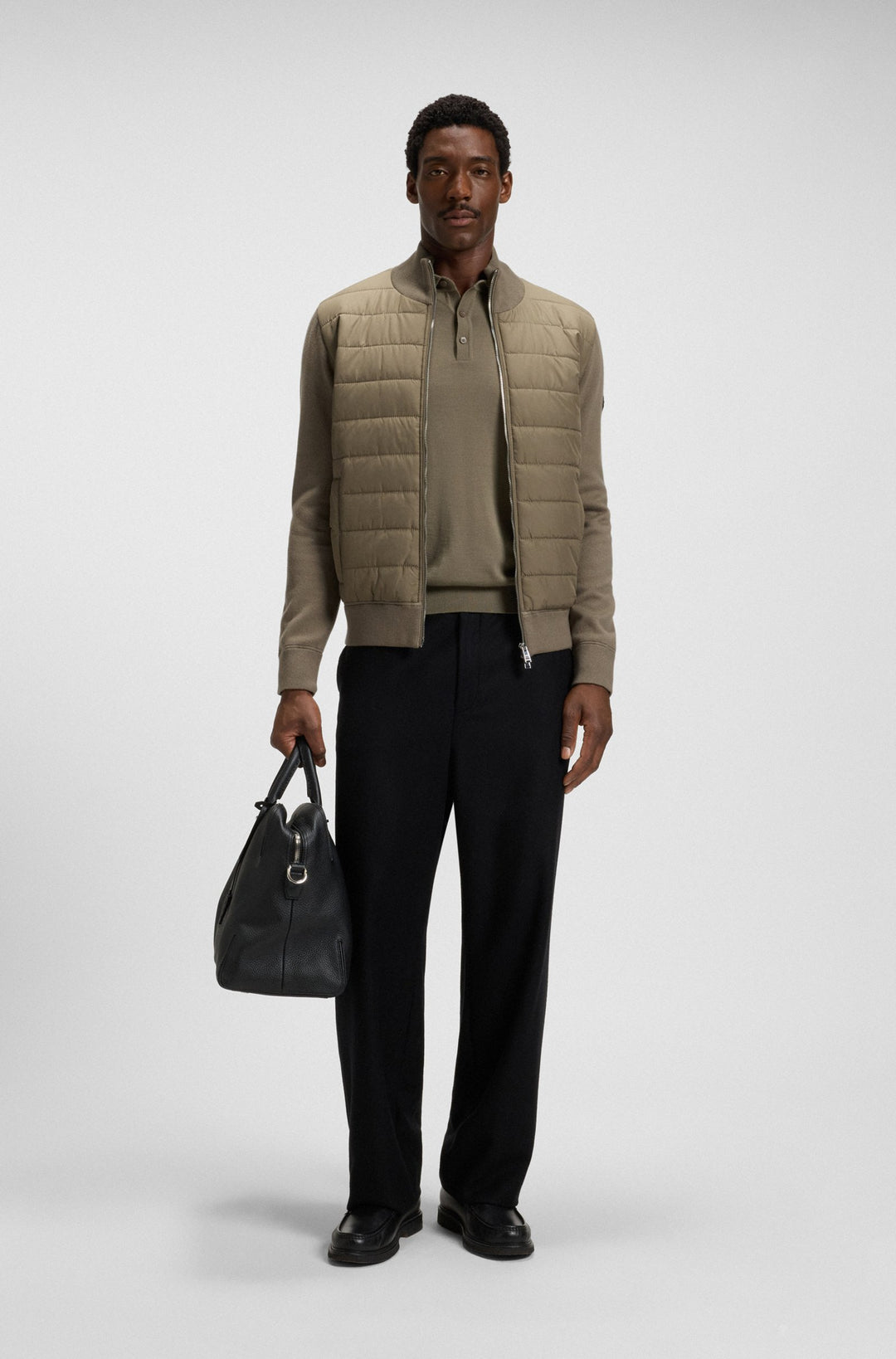 BOSS Casual Jackets Regular Fit - H-HERNESTO 50549991- Concorde Fashion#color_brown-245