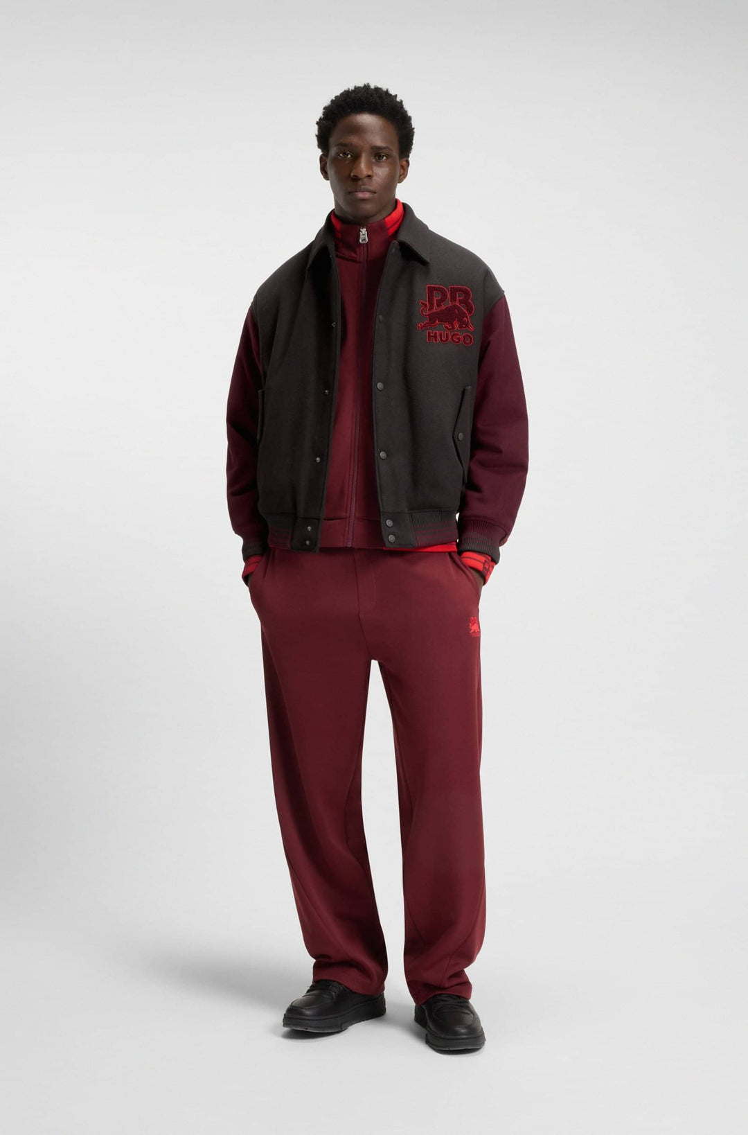 HUGO Casual Jackets Regular Fit - BLAINE_RB 50549448- Concorde Fashion#color_brown-205