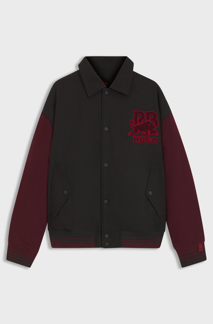 HUGO Casual Jackets Regular Fit - BLAINE_RB 50549448- Concorde Fashion#color_brown-205