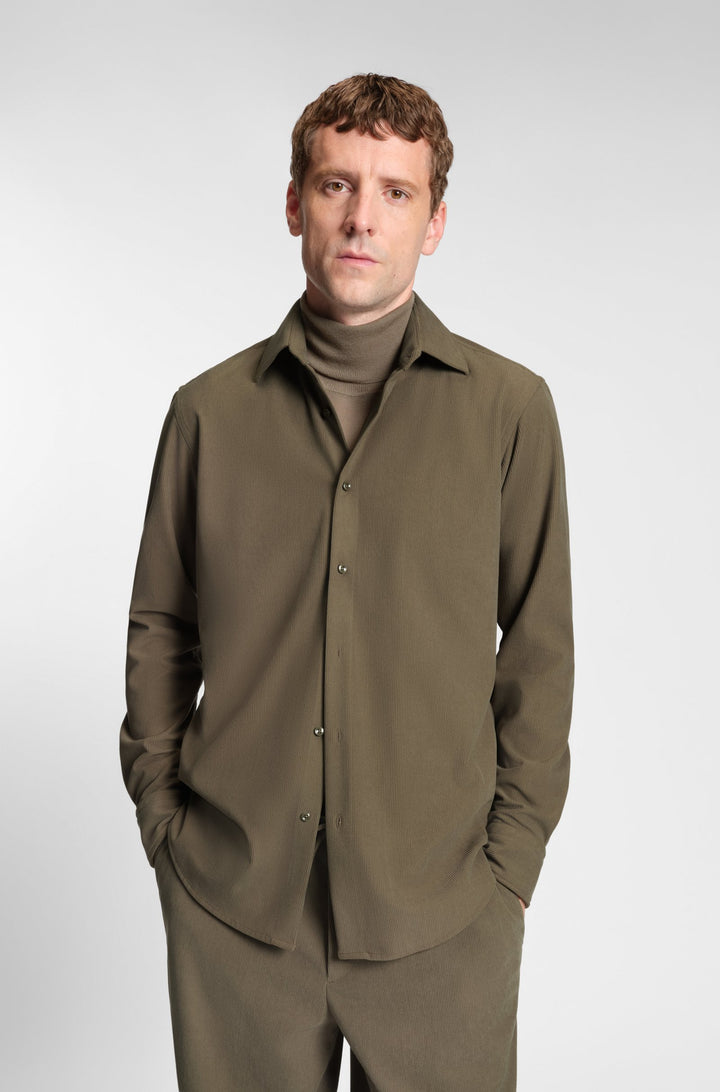 BOSS Formal Shirts Regular Fit - P-JOE-KENT-C1-222 50550679- Concorde Fashion#color_brown-245