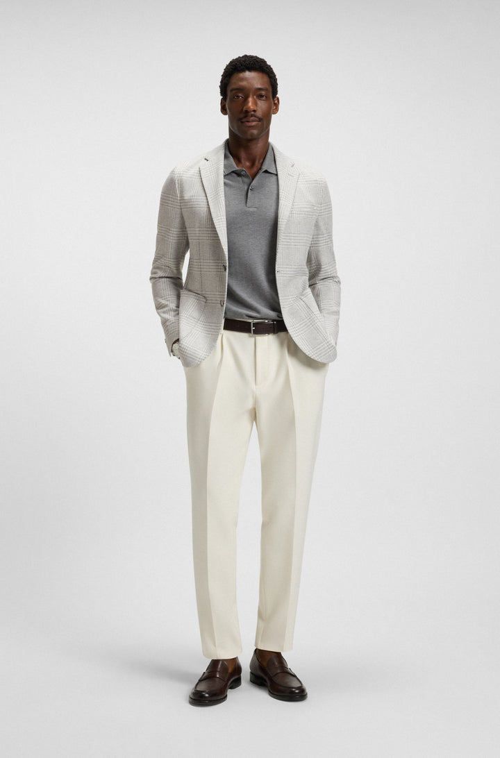 BOSS Blazers Slim Fit - C-HANRY-J-252 50551598- Concorde Fashion#color_silver-041