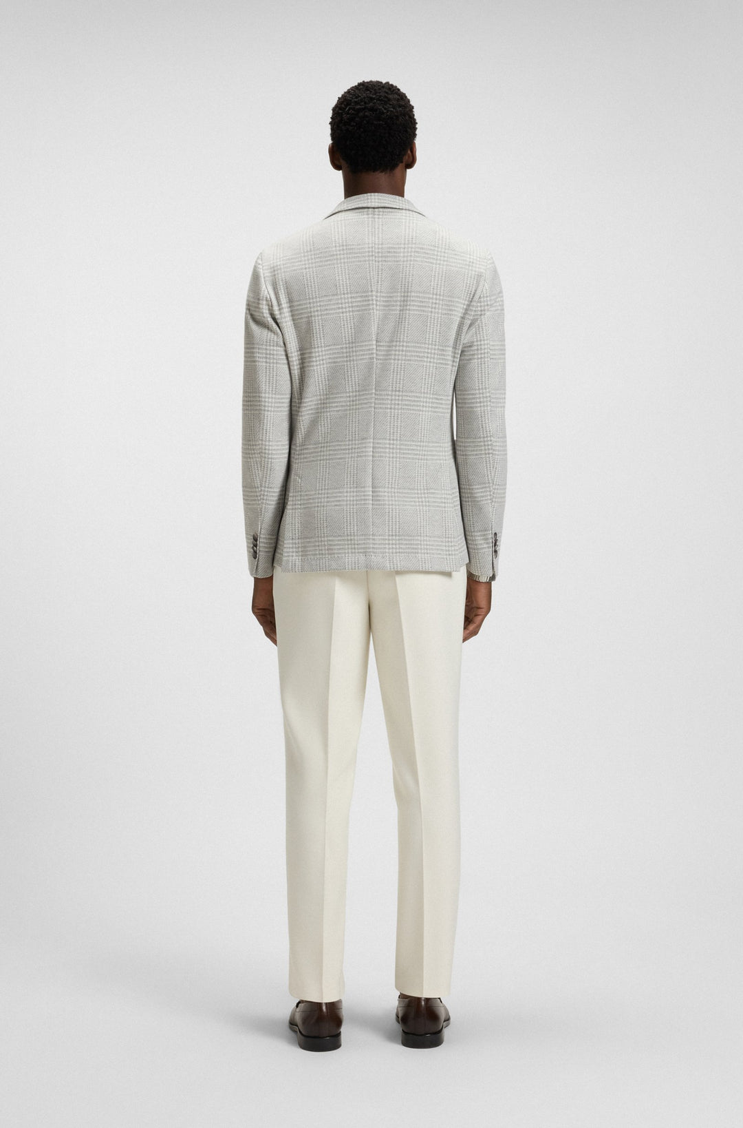 BOSS Blazers Slim Fit - C-HANRY-J-252 50551598- Concorde Fashion#color_silver-041