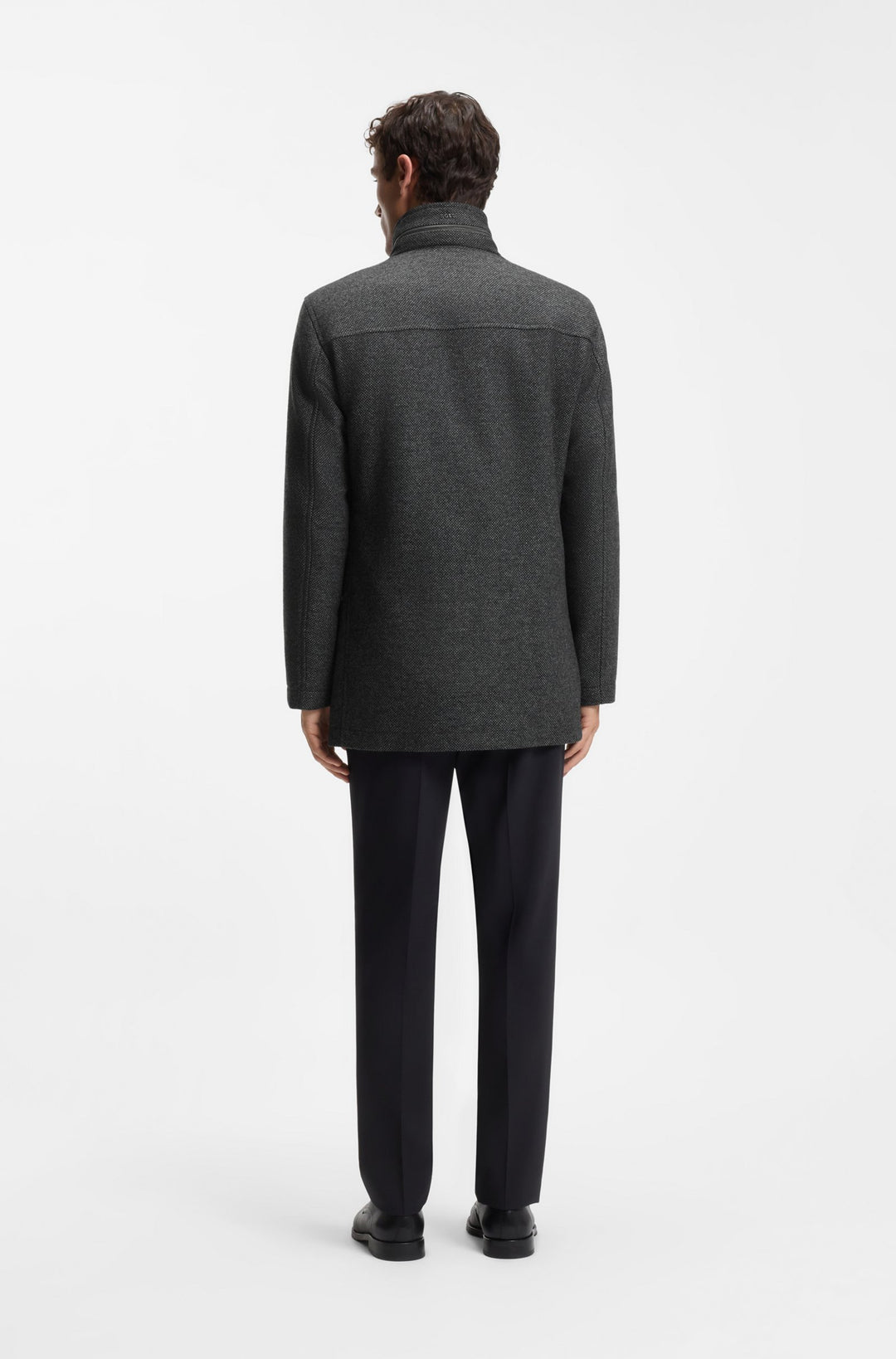 BOSS Coats Relaxed Fit - H-CAMRON-234 50551142- Concorde Fashion#color_grey-030