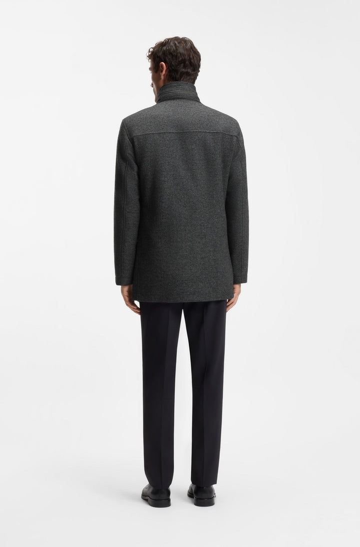BOSS Coats Relaxed Fit - H-CAMRON-234 50551142- Concorde Fashion#color_grey-030