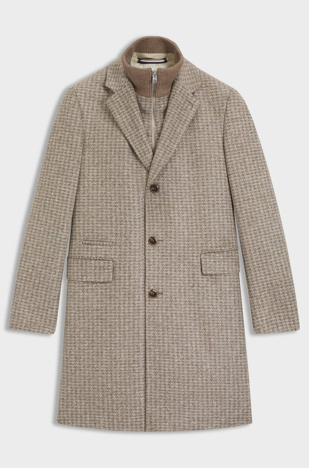 BOSS Coats Slim Fit - H-HYDE-J-BIB-PAD-254 50551612- Concorde Fashion#color_white-131