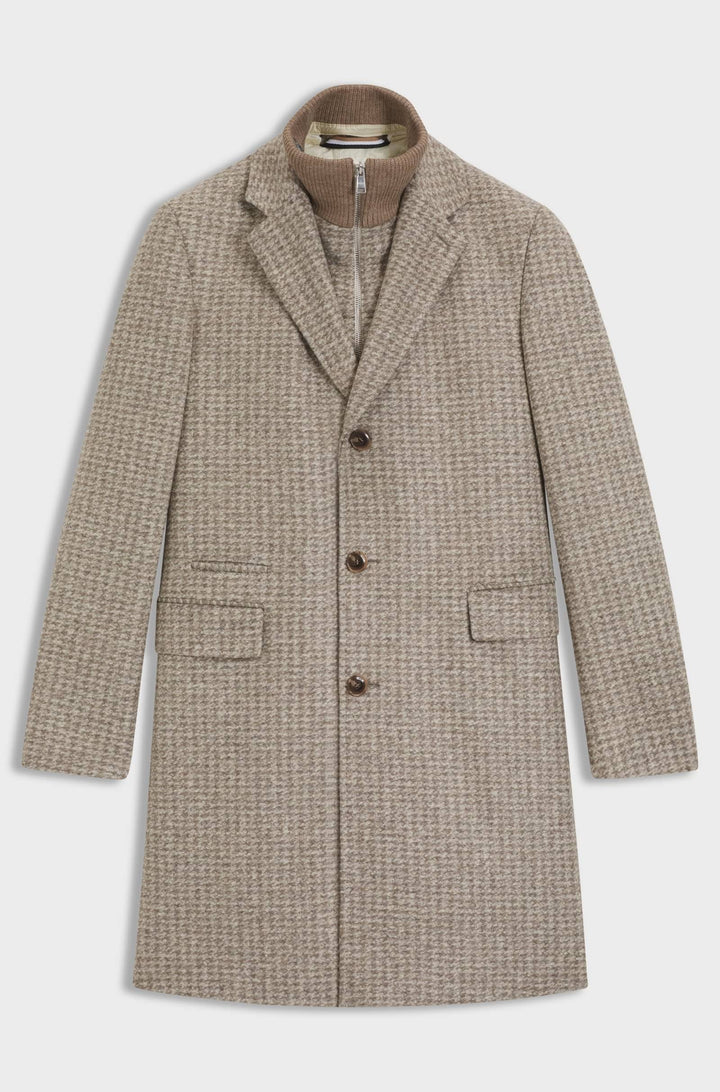 BOSS Coats Slim Fit - H-HYDE-J-BIB-PAD-254 50551612- Concorde Fashion#color_white-131