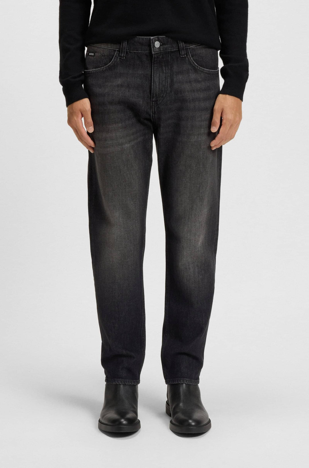 BOSS Jeans Regular Fit - C-RE.MAINE 50550527- Concorde Fashion#color_black-004