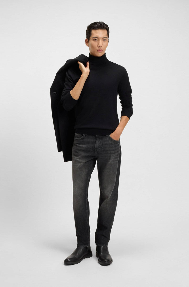 BOSS Jeans Regular Fit - C-RE.MAINE 50550527- Concorde Fashion#color_black-004