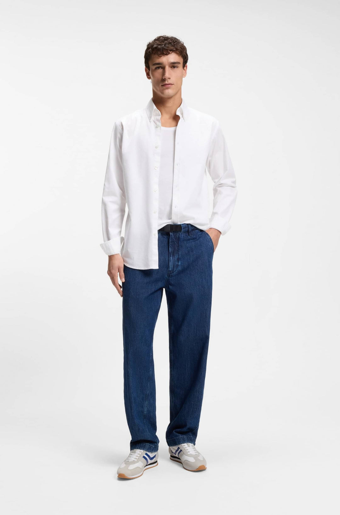 BOSS Casual Shirts Regular Fit - RICKERT_M 50553001- Concorde Fashion#color_white-101