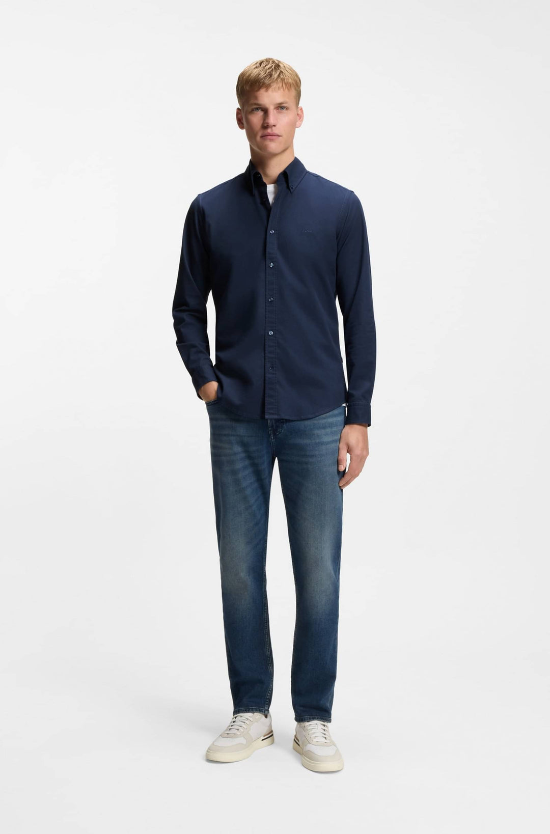 BOSS Casual Shirts Regular Fit - RICKERT_M 50553001- Concorde Fashion#color_blue-464