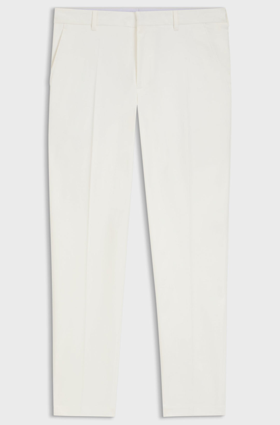 BOSS Trousers Tapered Fit - C-PERIN-253F 50557498- Concorde Fashion#color_white-100