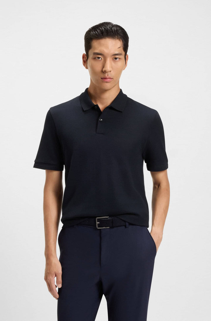 BOSS Polos Regular Fit - C-PARLAY 240 50549593- Concorde Fashion#color_navy-404
