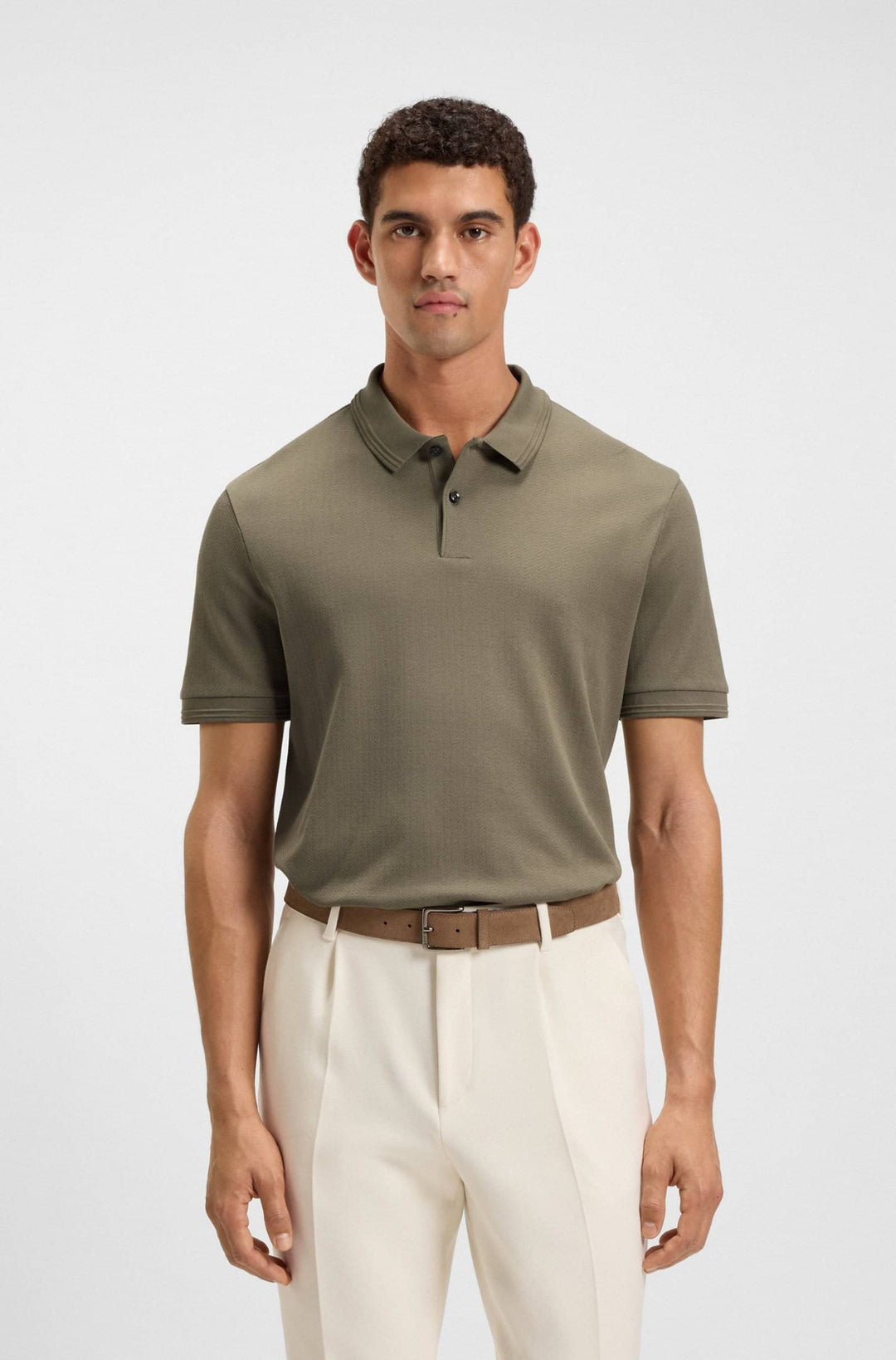 BOSS Polos Regular Fit - C-PARLAY 240 50549593- Concorde Fashion#color_brown-245