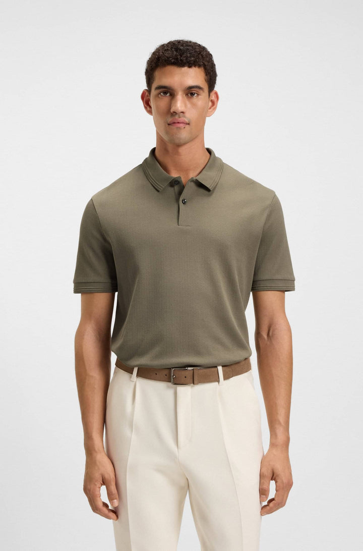 BOSS Polos Regular Fit - C-PARLAY 240 50549593- Concorde Fashion#color_brown-245