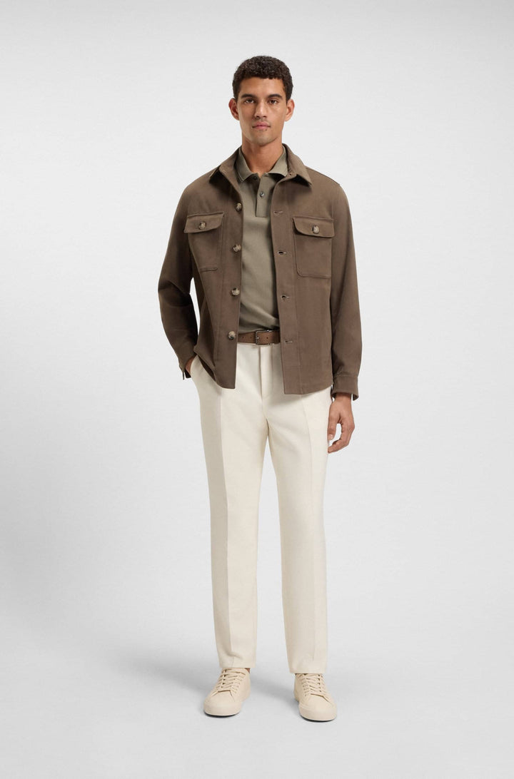 BOSS Polos Regular Fit - C-PARLAY 240 50549593- Concorde Fashion#color_brown-245