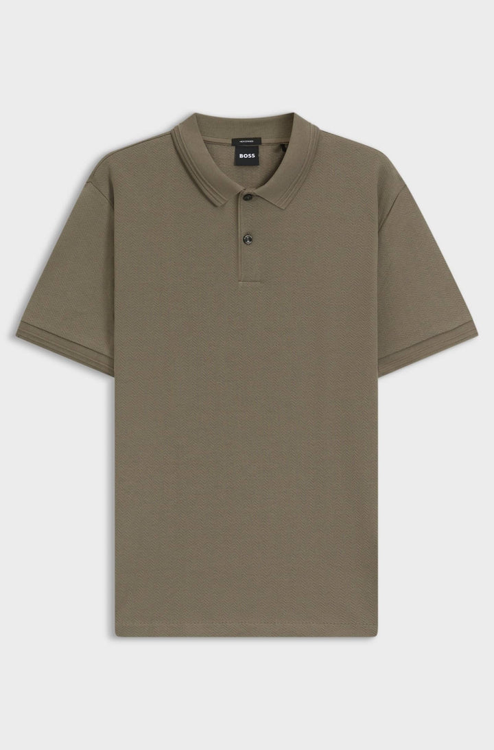 BOSS Polos Regular Fit - C-PARLAY 240 50549593- Concorde Fashion#color_brown-245