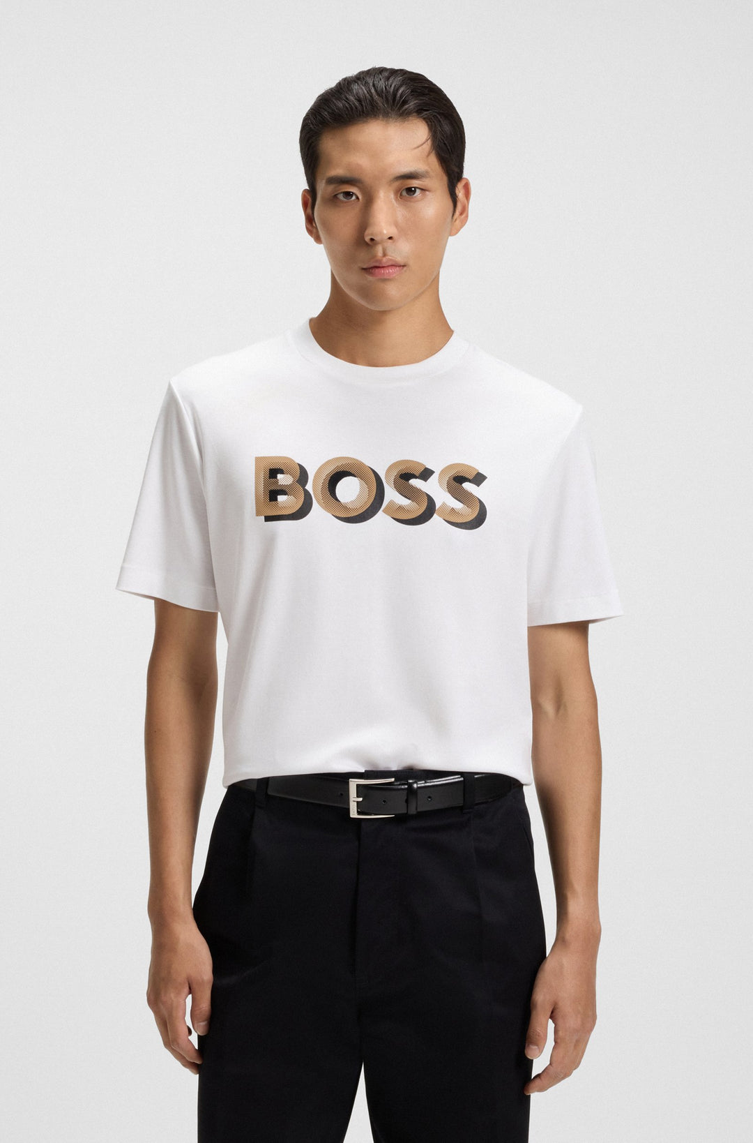BOSS T-Shirts Regular Fit - H-THOMPSON 656 50551902- Concorde Fashion#color_white-100