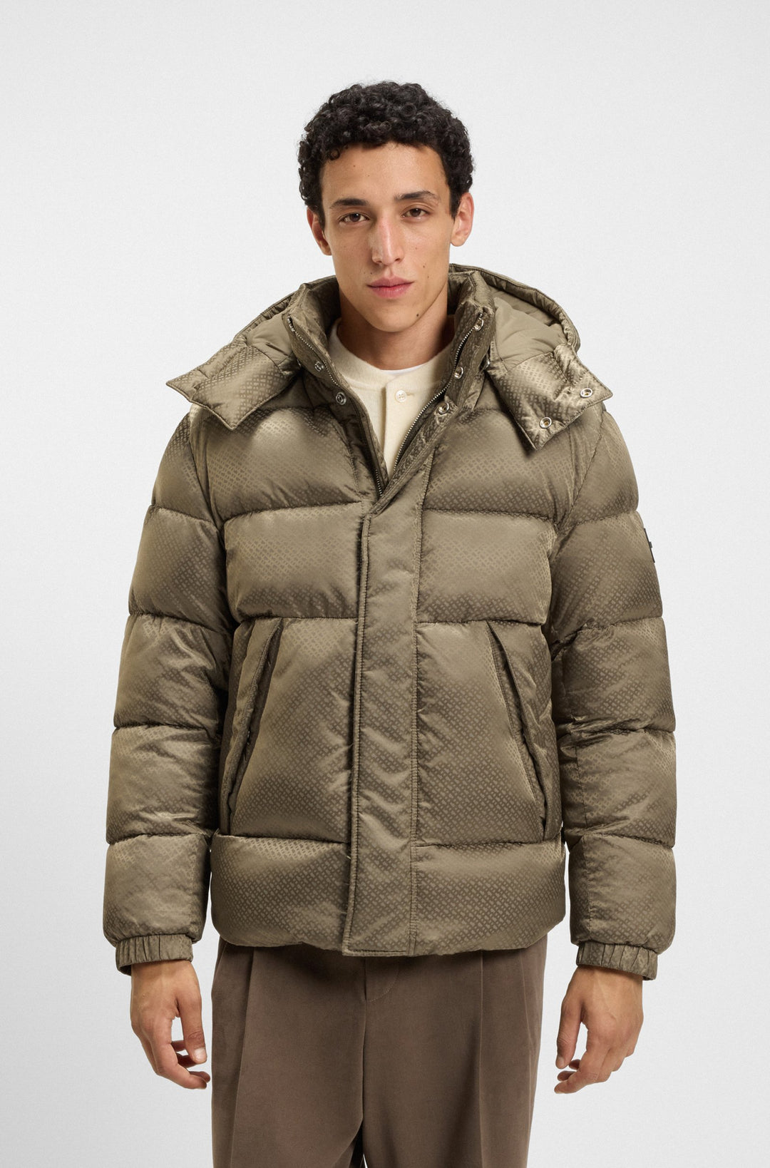 BOSS Casual Jackets  - H-CORBINIAN5 50548727- Concorde Fashion#color_brown-245