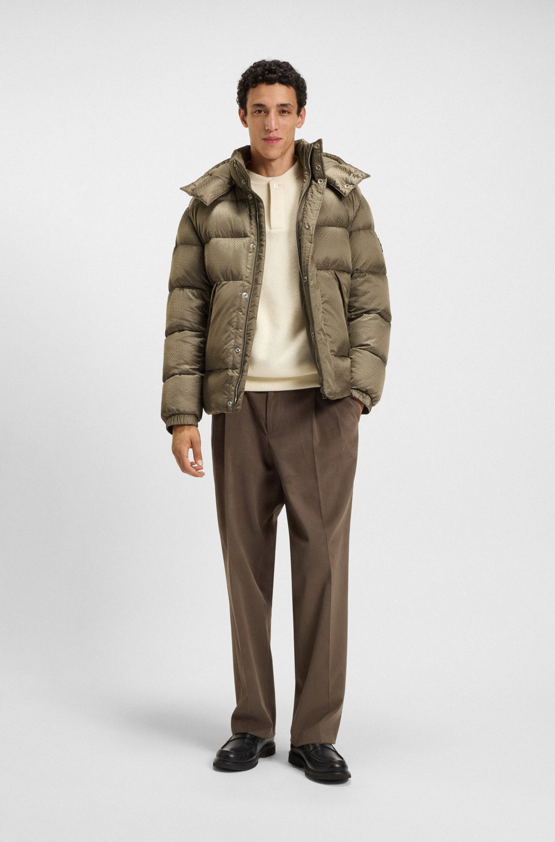 BOSS Casual Jackets  - H-CORBINIAN5 50548727- Concorde Fashion#color_brown-245