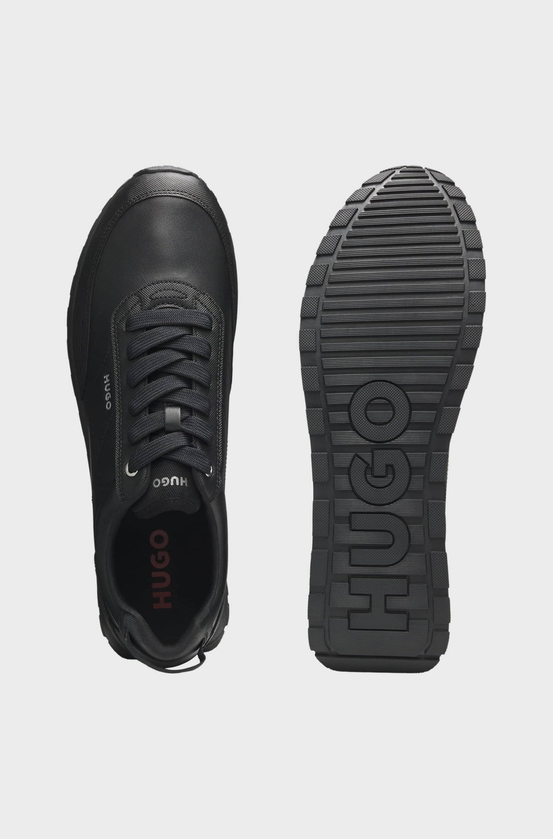 HUGO Sneakers Standard Sole - ICELIN_RUNN_NYRBPU 50552629- Concorde Fashion#color_black-003
