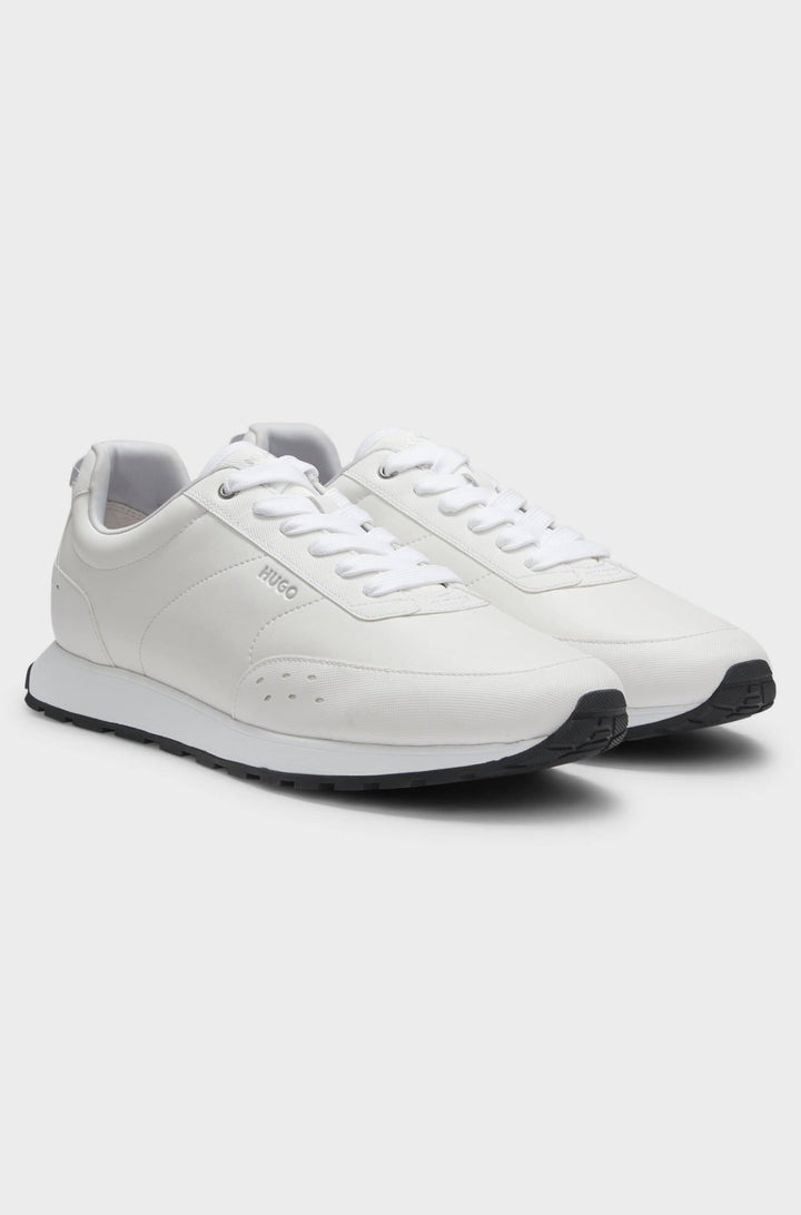 HUGO Sneakers Standard Sole - ICELIN_RUNN_NYRBPU 50552629- Concorde Fashion#color_white-100