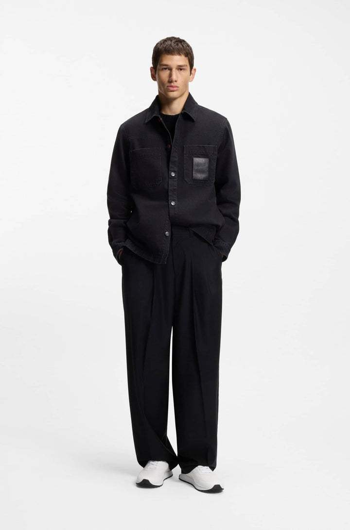 HUGO Sneakers Standard Sole - ICELIN_RUNN_NYRBPU 50552629- Concorde Fashion#color_white-100