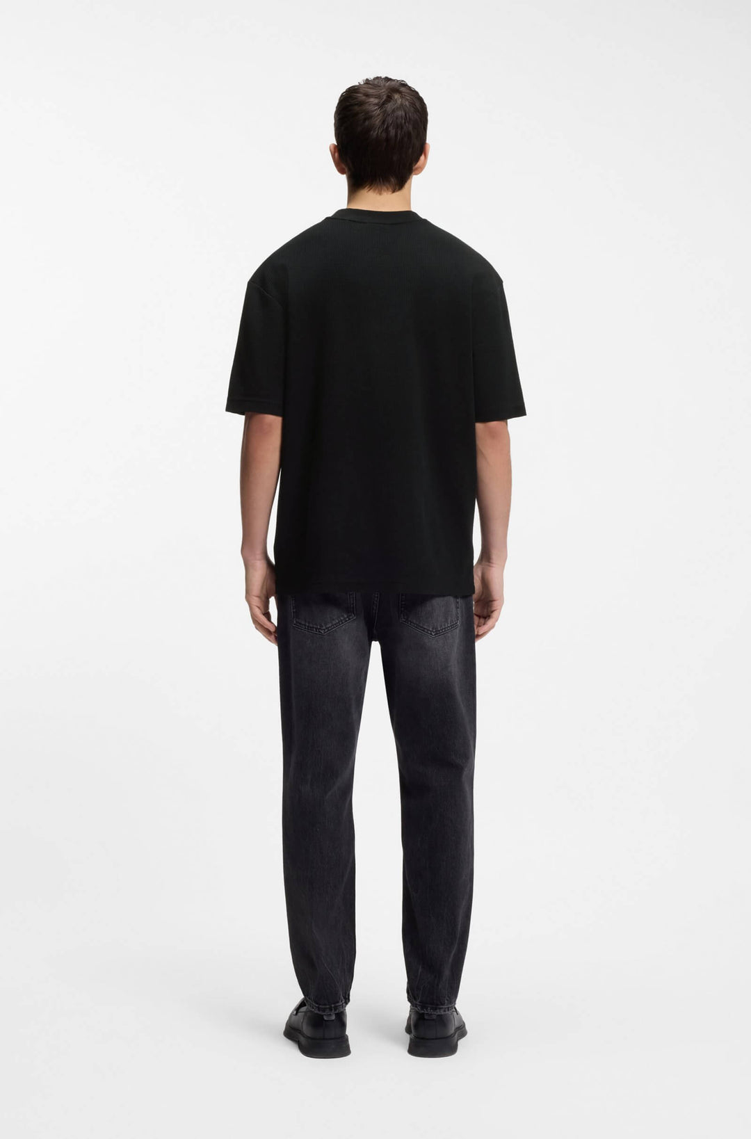 HUGO T-Shirts Relaxed Fit - DAFFL 50553063- Concorde Fashion#color_black-001