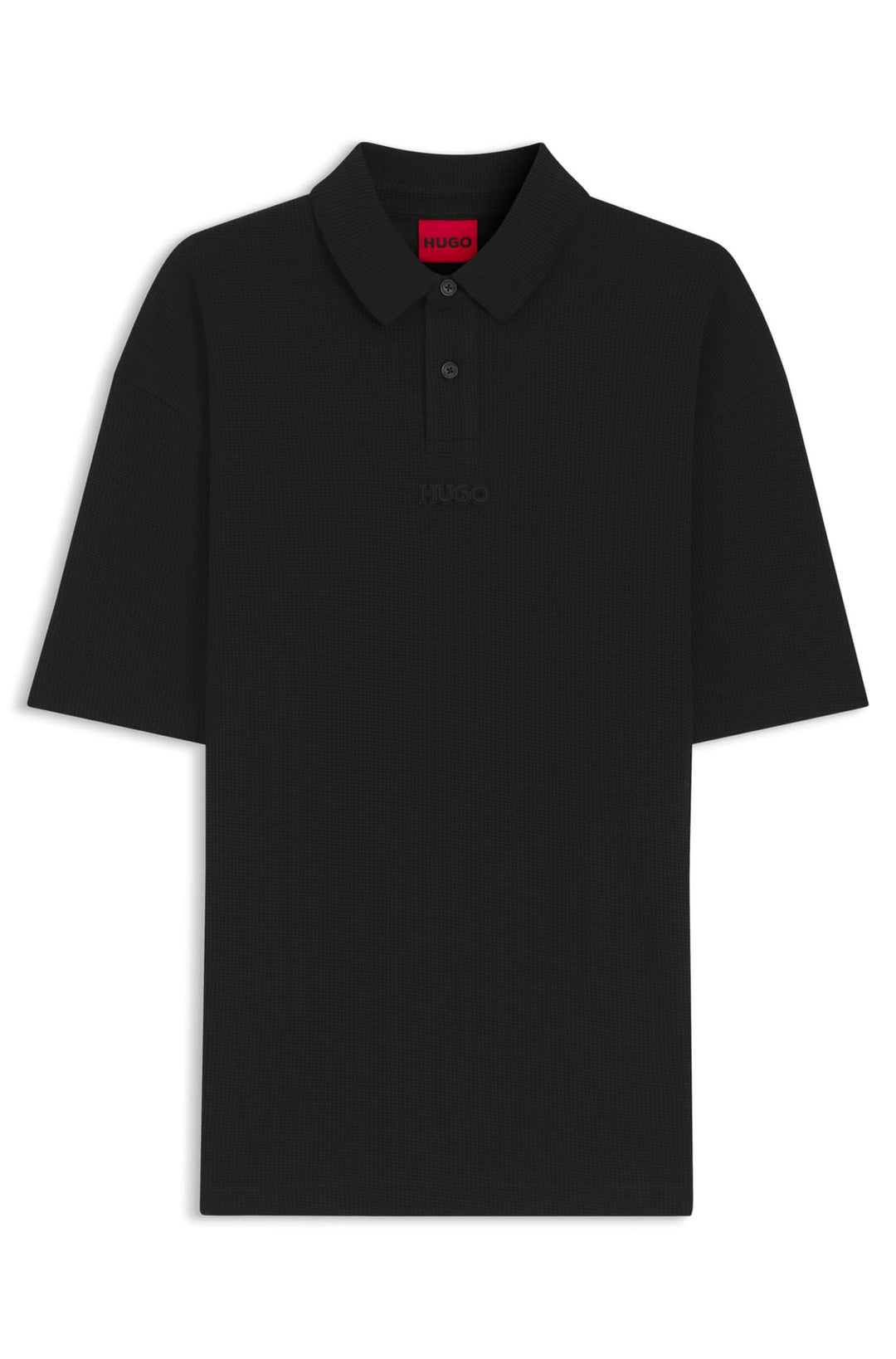 HUGO Polos Relaxed Fit - DIFFYS 50553074- Concorde Fashion#color_black-001